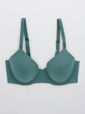Smoothez Full Coverage Lightly lined Bra Gatsby Green 38DD #3067